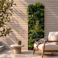jardin vertical en patio interior