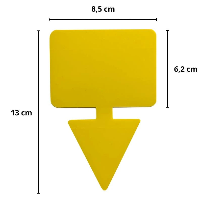 trampas adhesivas contra insectos voladores